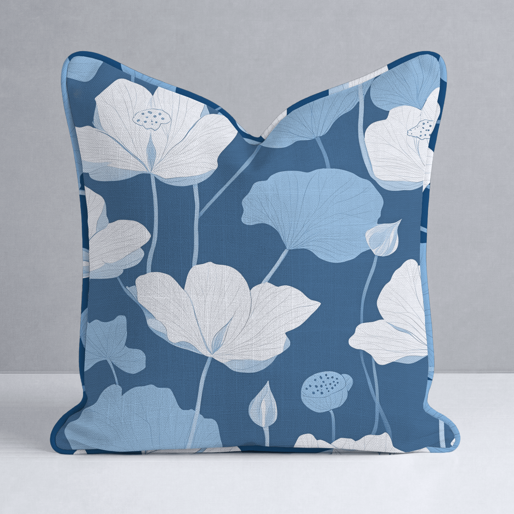 Smooth Sailing Throw Pillow - Lemon Park