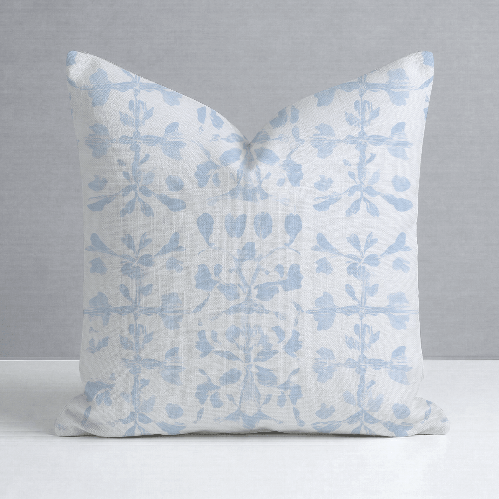 Snow at the Beach Throw Pillow - Lemon Park