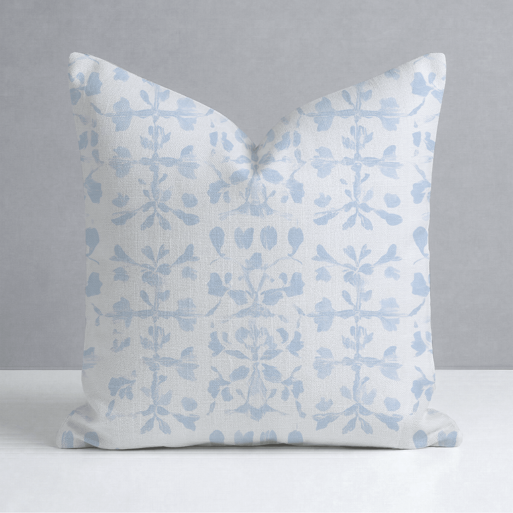 Snow at the Beach Throw Pillow - Lemon Park