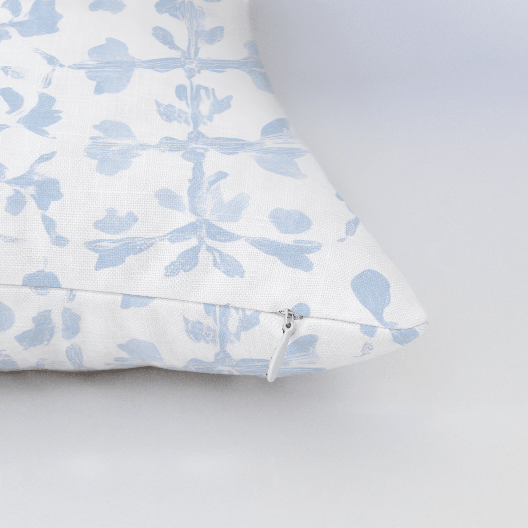 Snow at the Beach Throw Pillow - Lemon Park