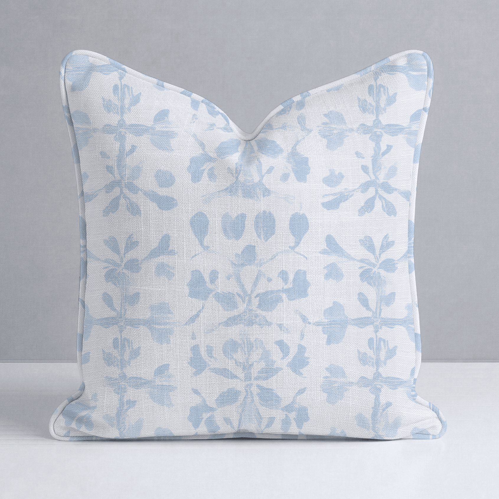 Snow at the Beach Throw Pillow - Lemon Park
