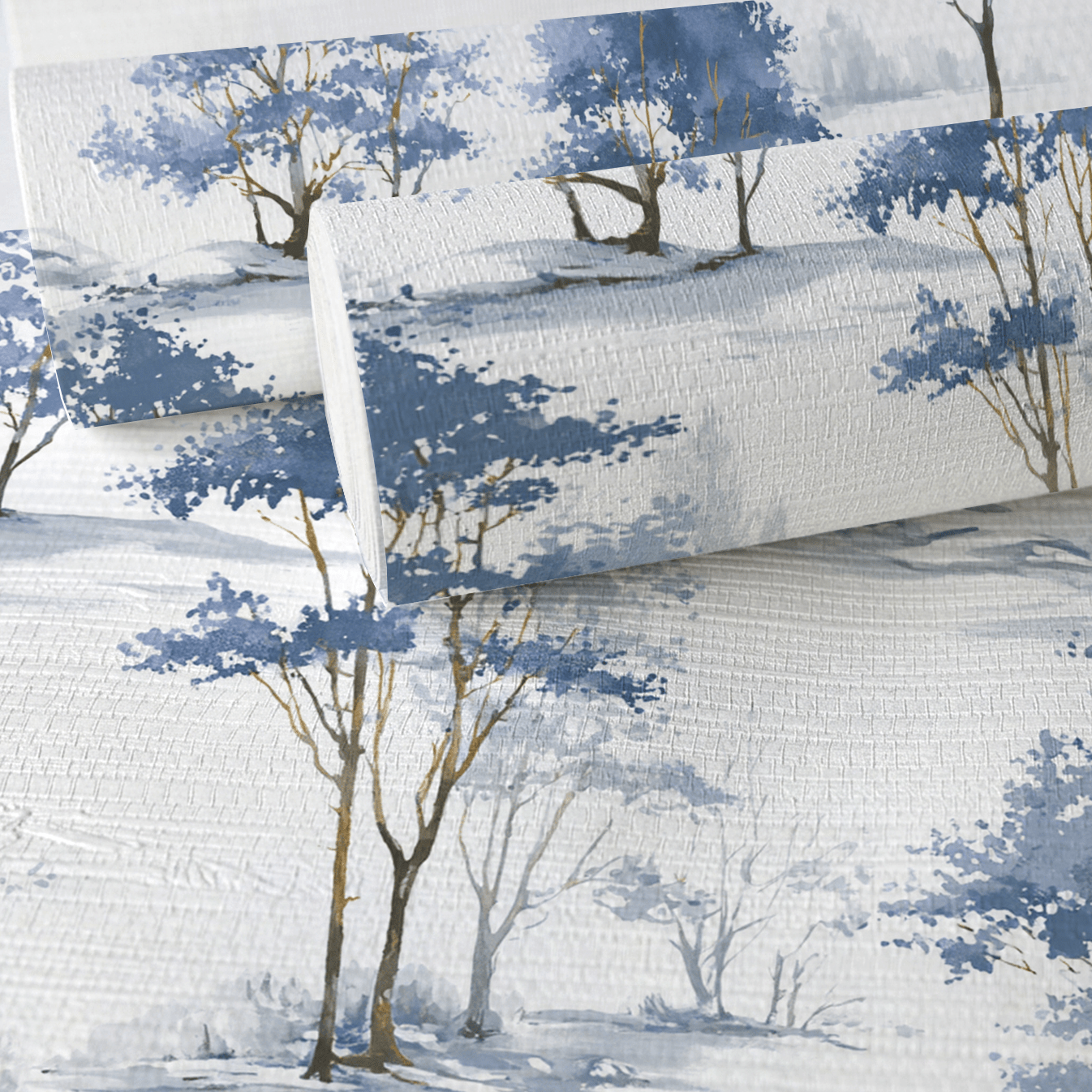 Snowbird Faux Grasscloth Wallpaper - Lemon Park