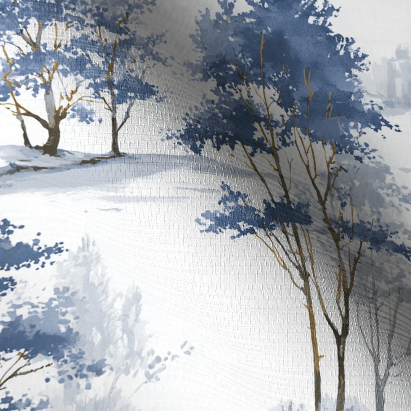 Snowbird Faux Grasscloth Wallpaper - Lemon Park
