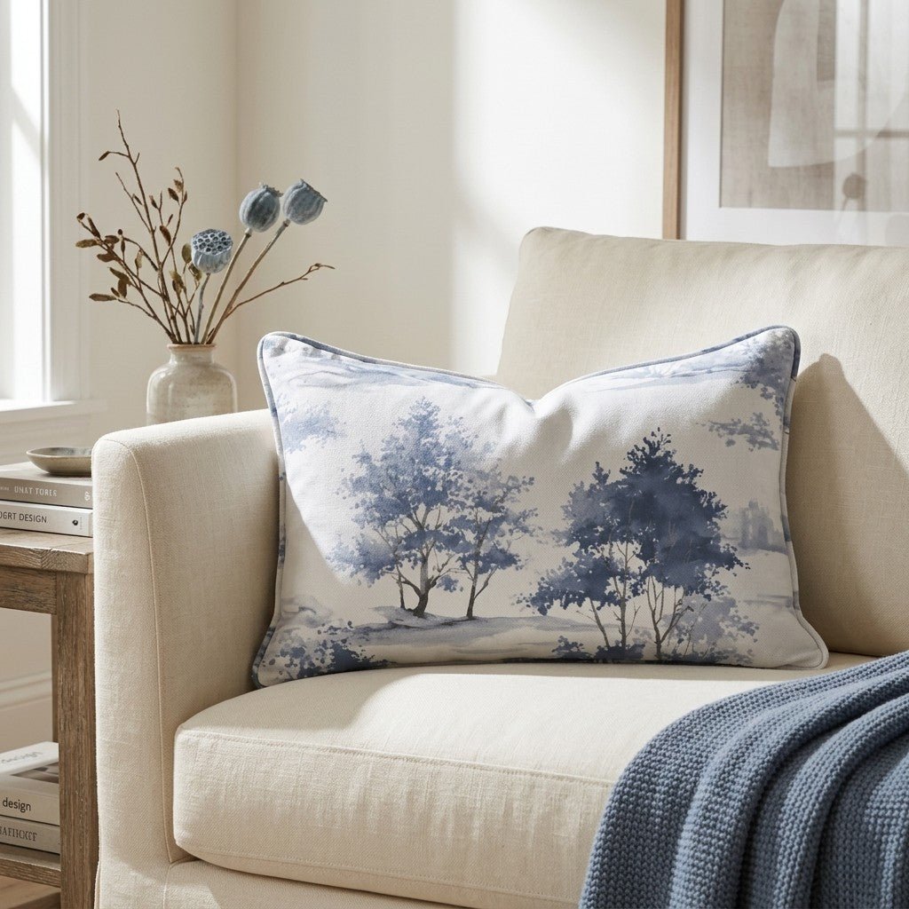 Snowbird Throw Pillow - Lemon Park