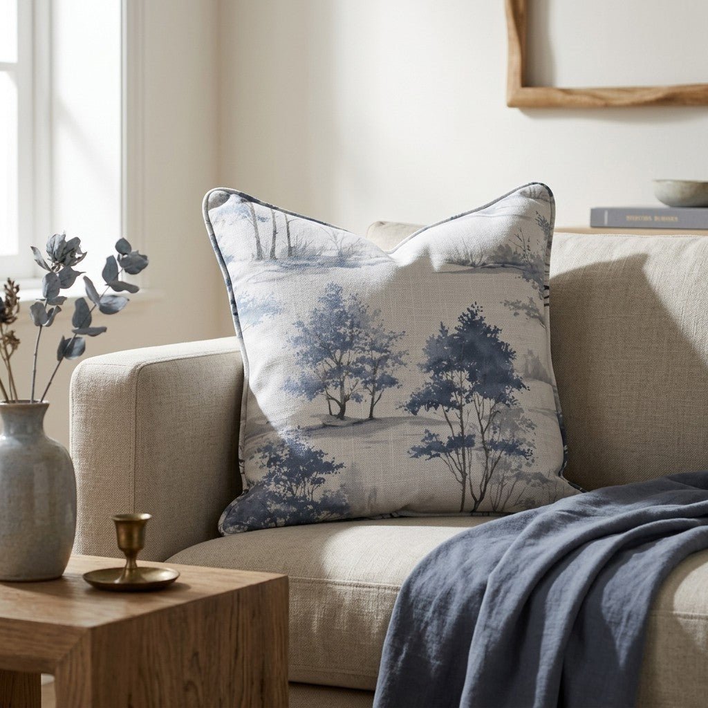 Snowbird Throw Pillow - Lemon Park