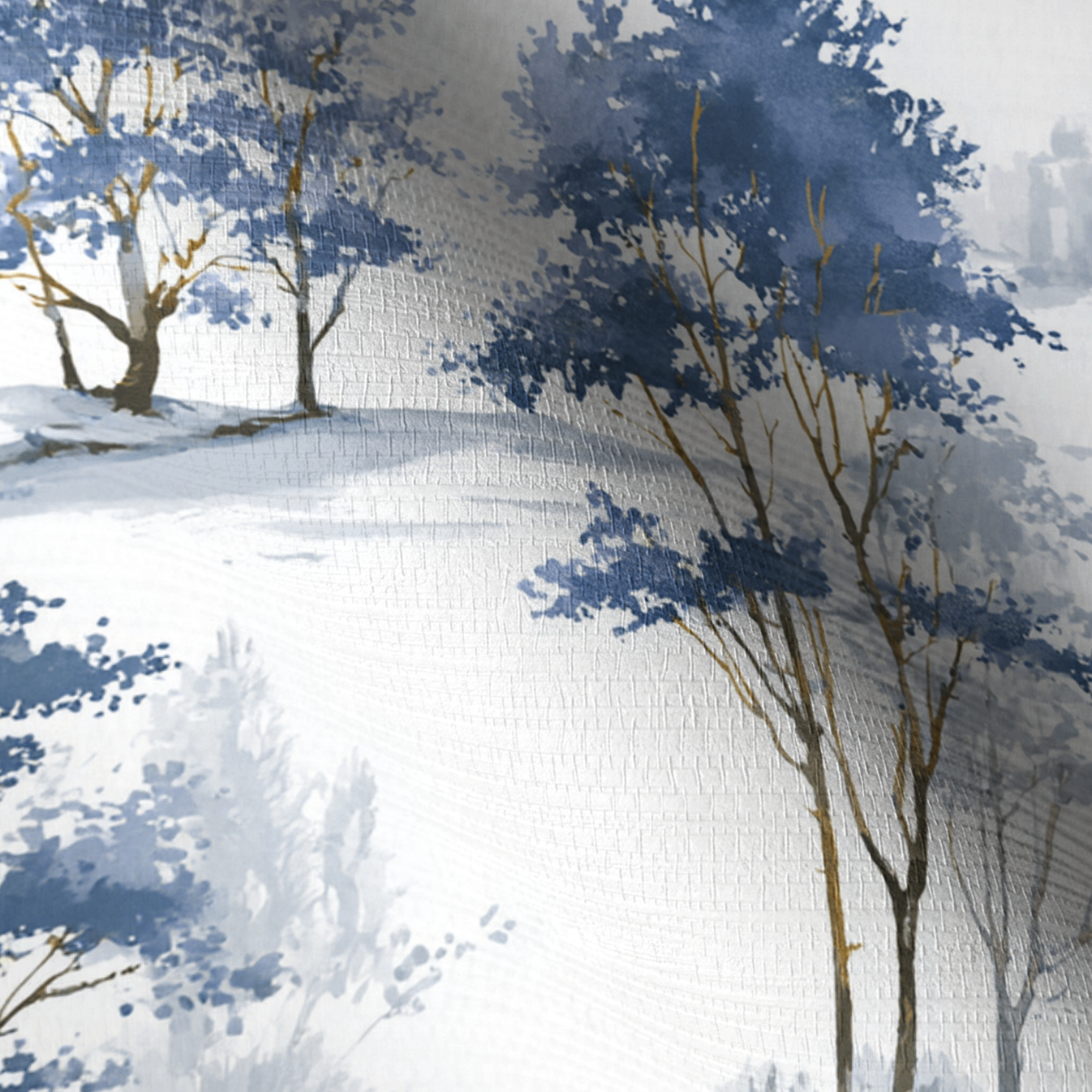 Snowbird Faux Grasscloth Wallpaper