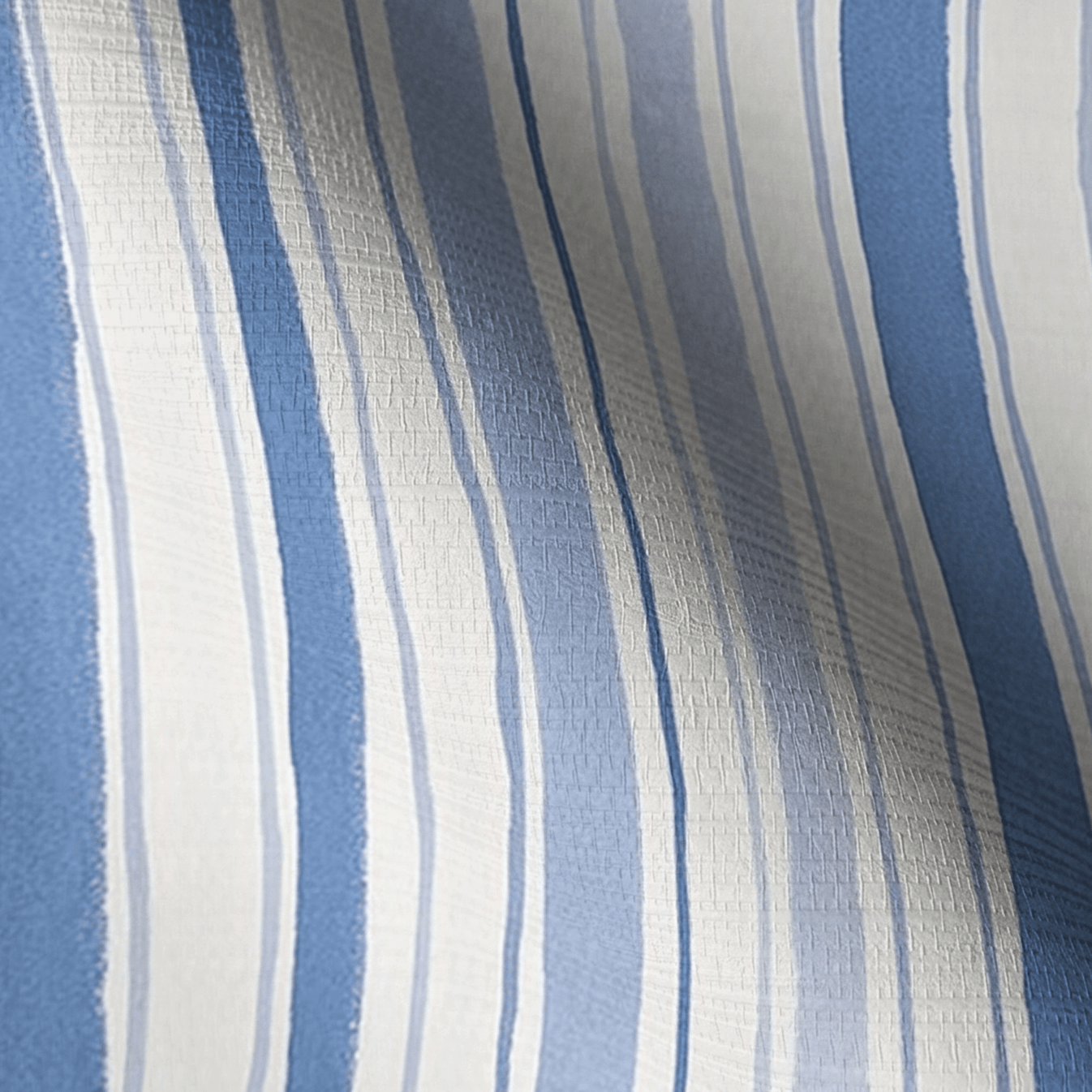Snowcone Stripes Faux Grasscloth Wallpaper - Lemon Park