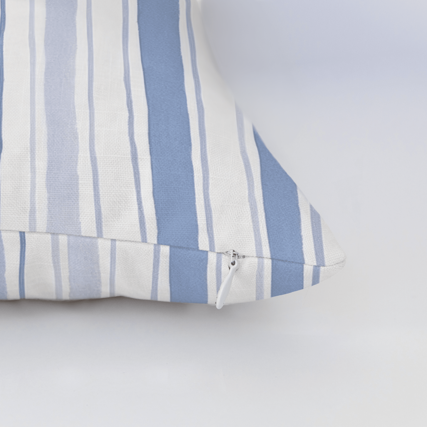 Snowcone Stripes Throw Pillow - Lemon Park