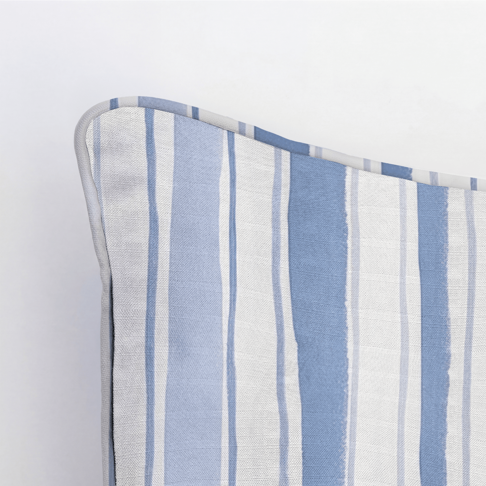 Snowcone Stripes Throw Pillow - Lemon Park