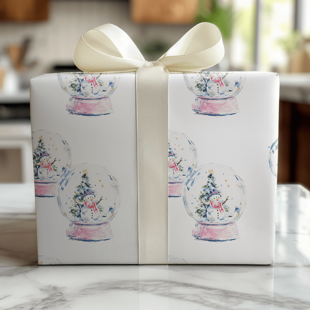 Snowfall Sylvie - Wrapping Paper - Lemon Park