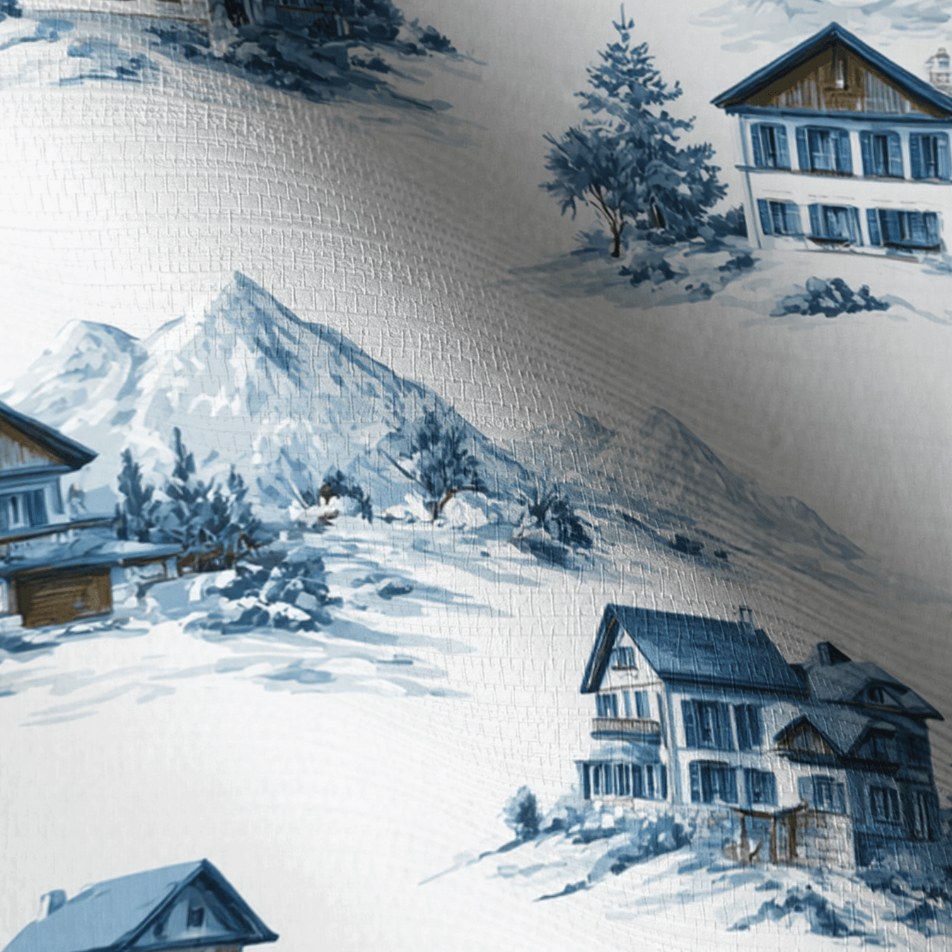 Snowmass Faux Grasscloth Wallpaper - Lemon Park
