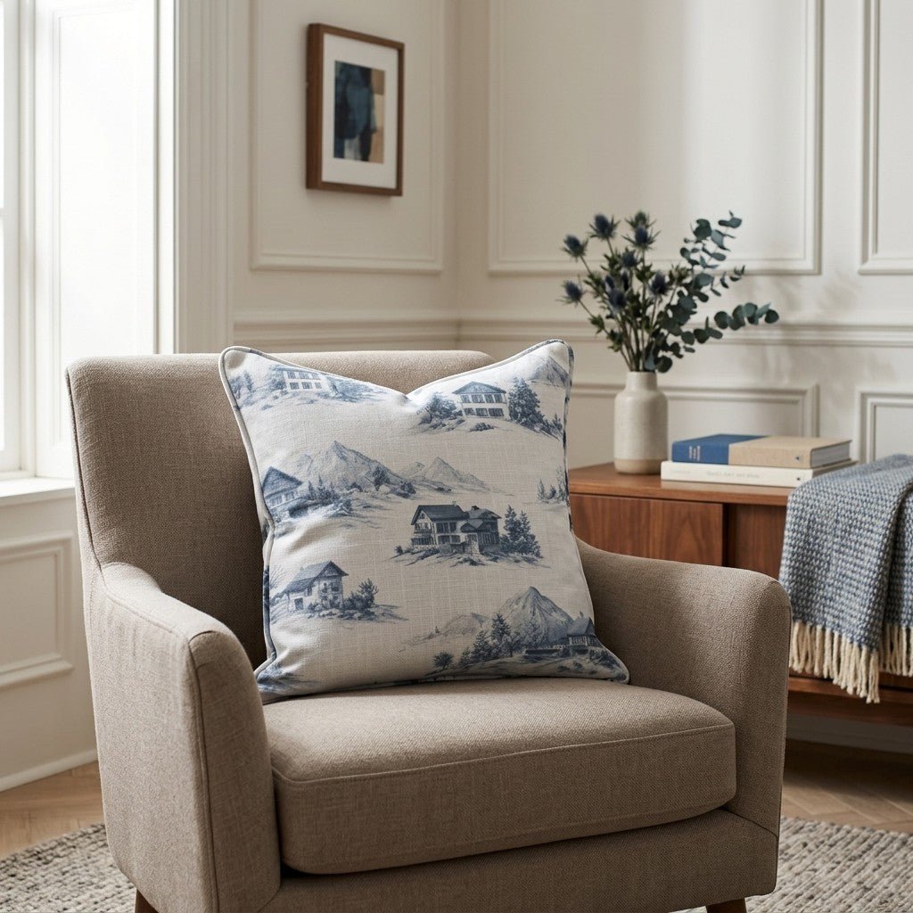 Snowmass Throw Pillow - Lemon Park
