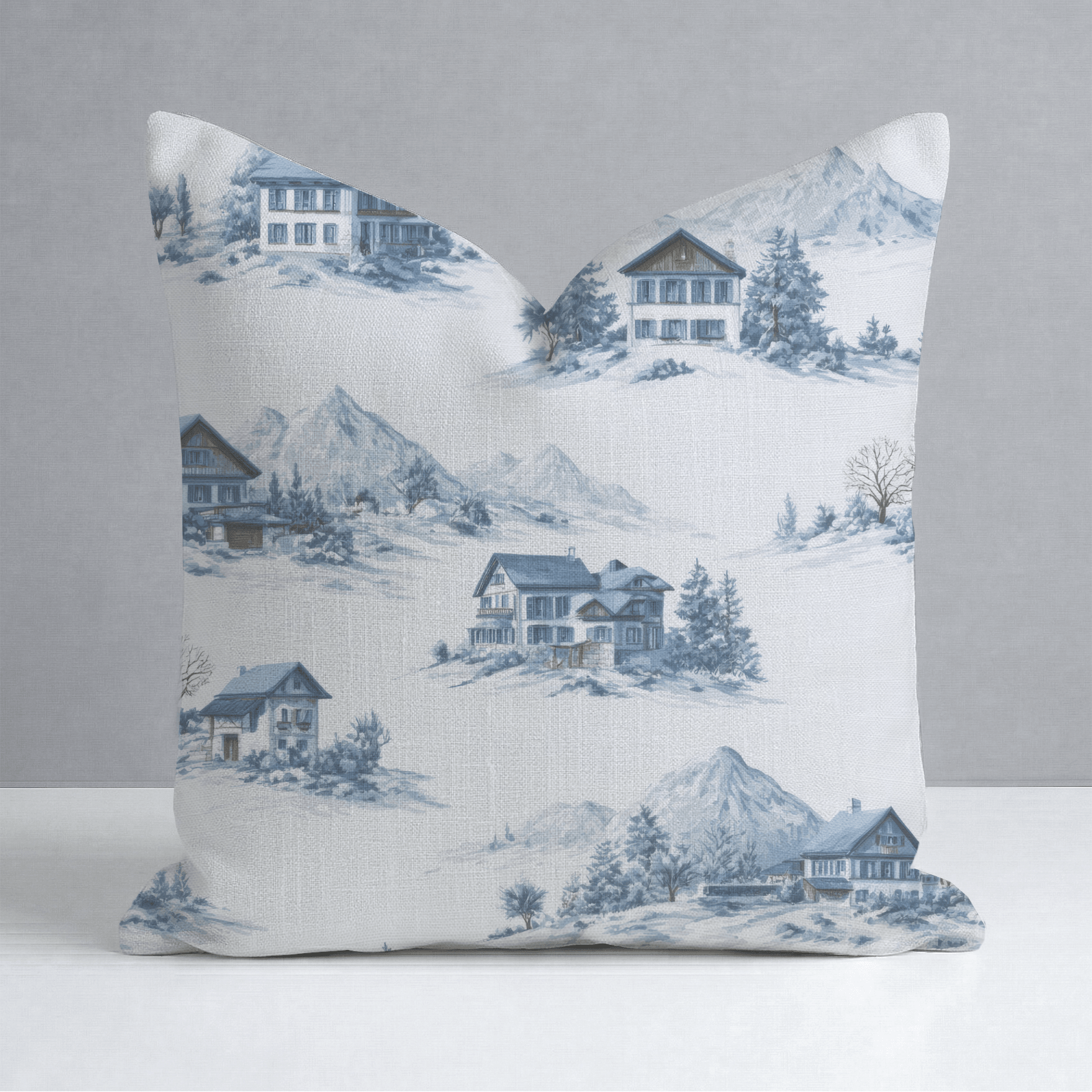 Snowmass Throw Pillow - Lemon Park