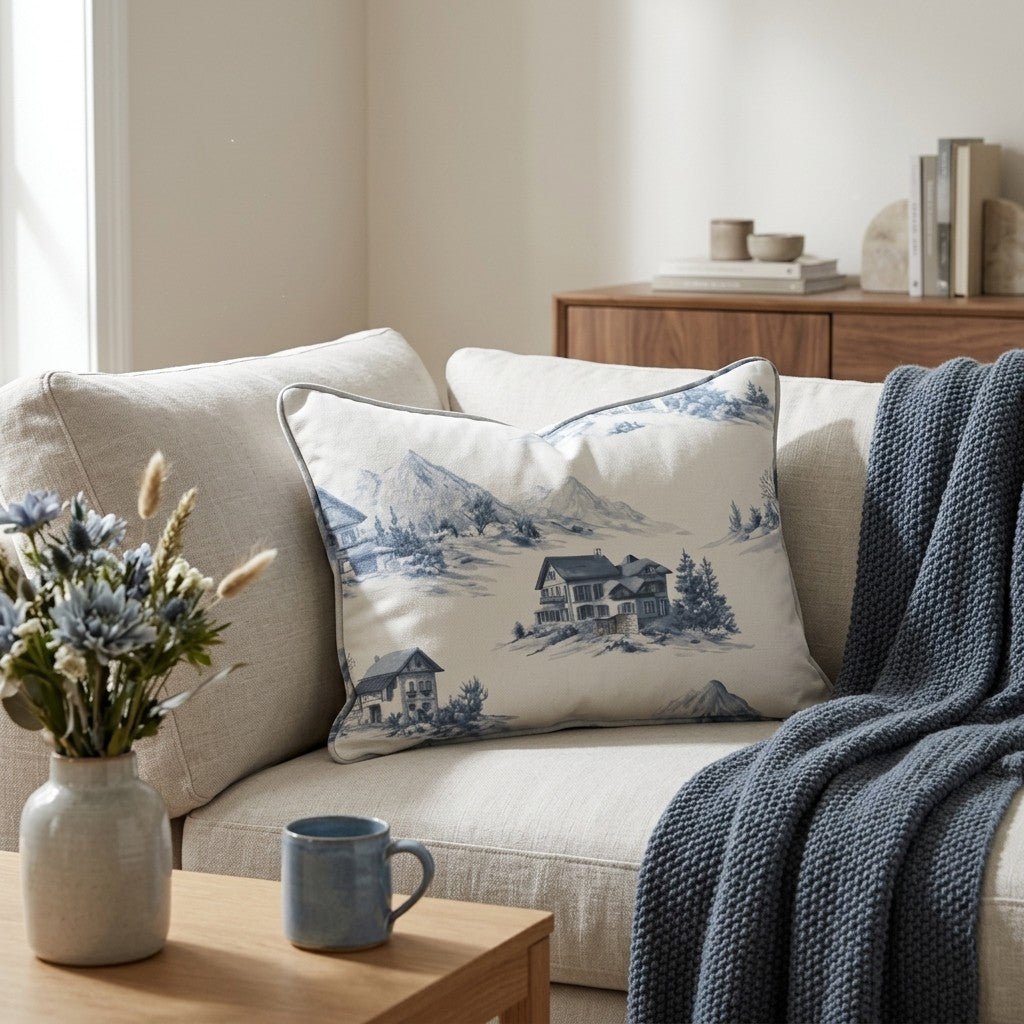Snowmass Throw Pillow - Lemon Park
