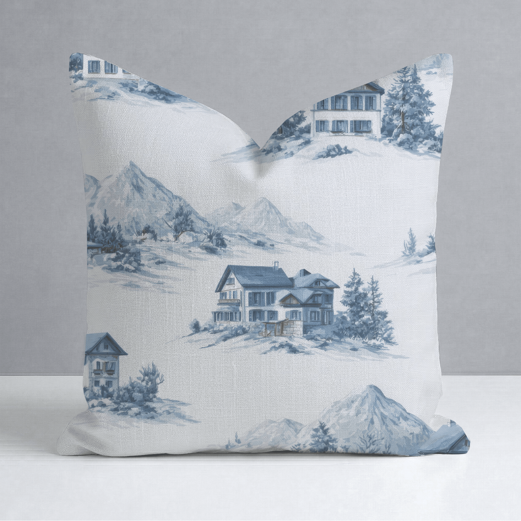 Snowmass Throw Pillow - Lemon Park