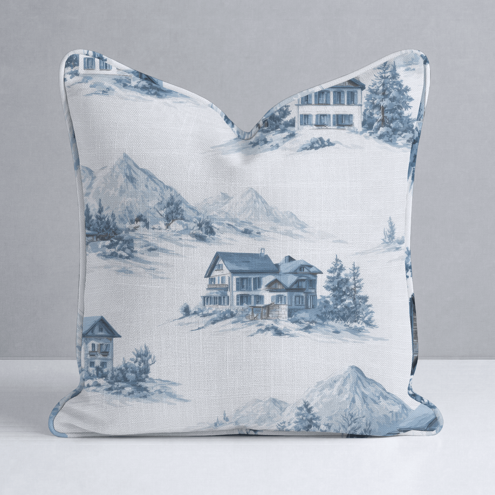 Snowmass Throw Pillow - Lemon Park