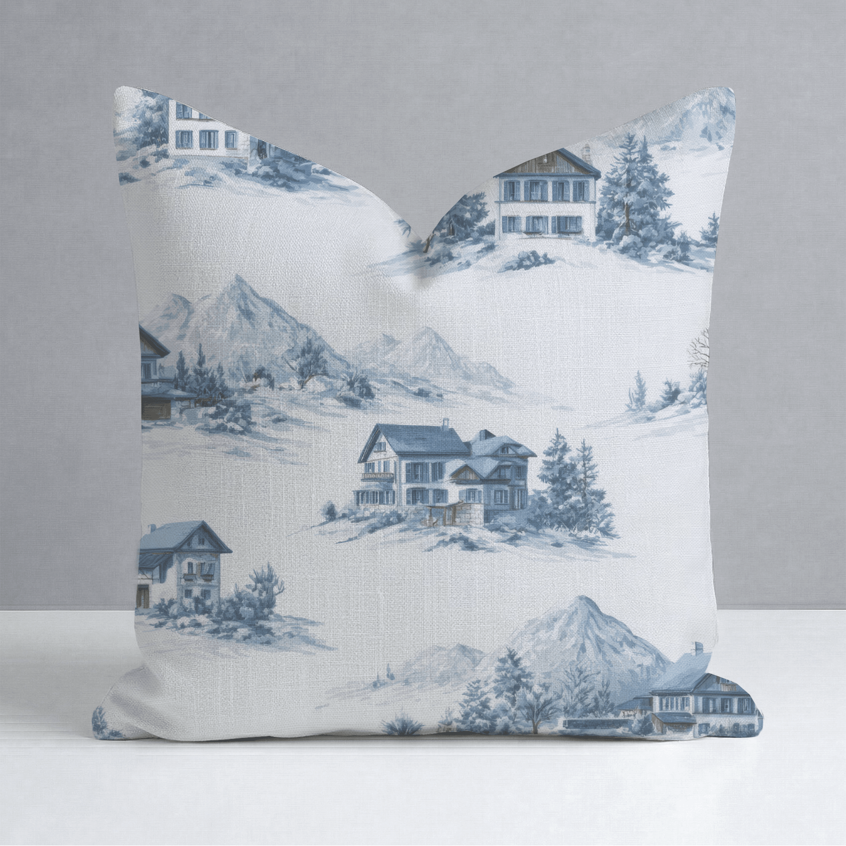 Snowmass Throw Pillow - Lemon Park