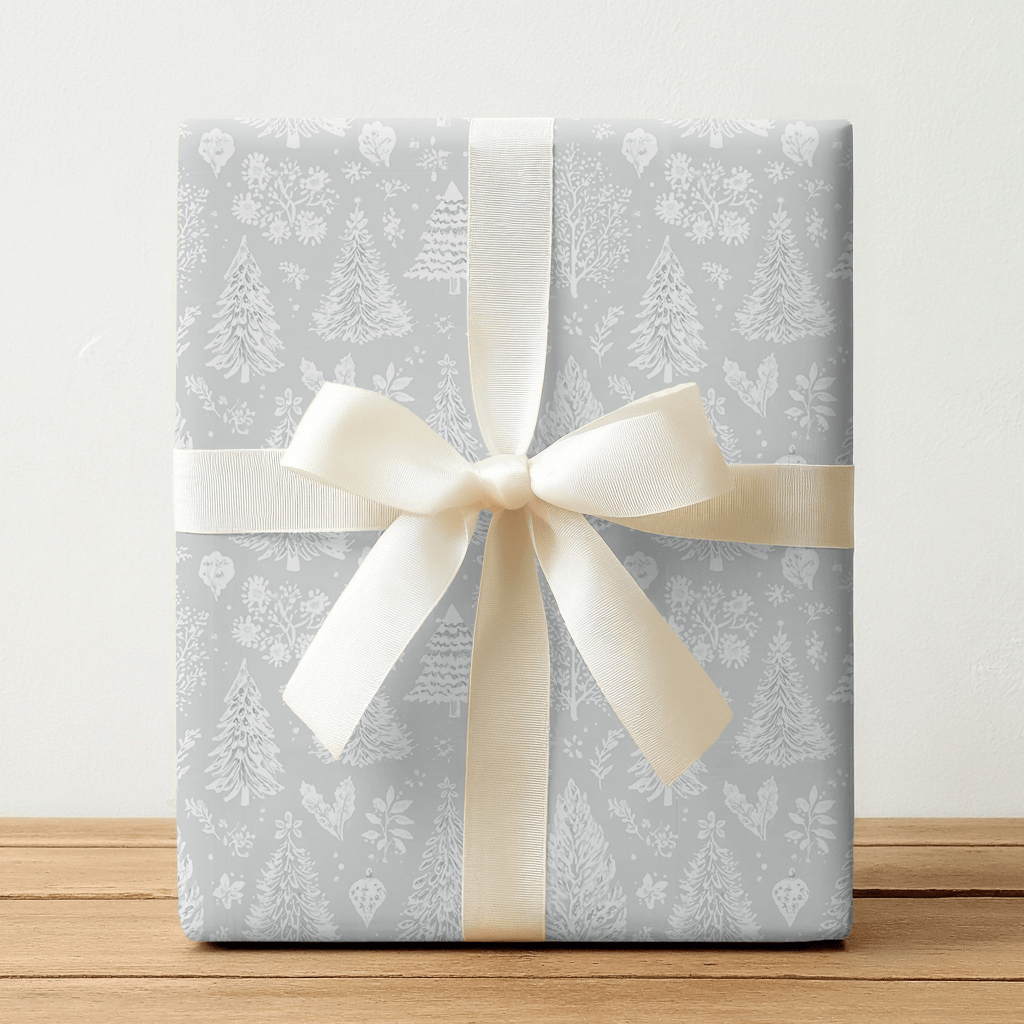 Snowy Forest - Wrapping Paper - Lemon Park