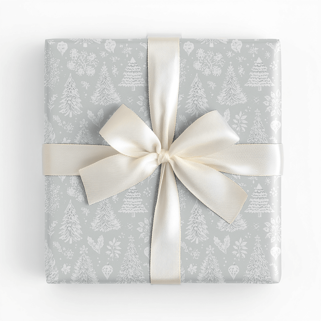Snowy Forest - Wrapping Paper - Lemon Park