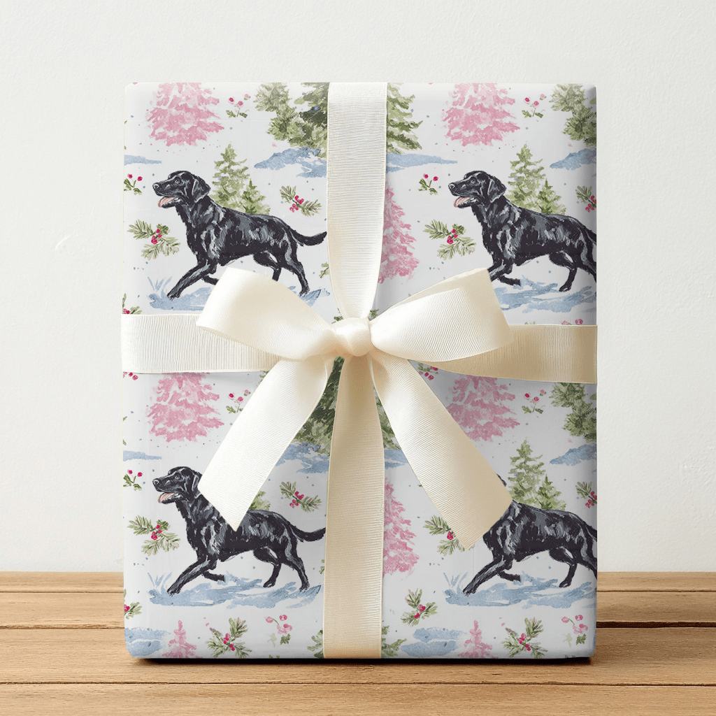 Snowy Snouts - Wrapping Paper - Lemon Park
