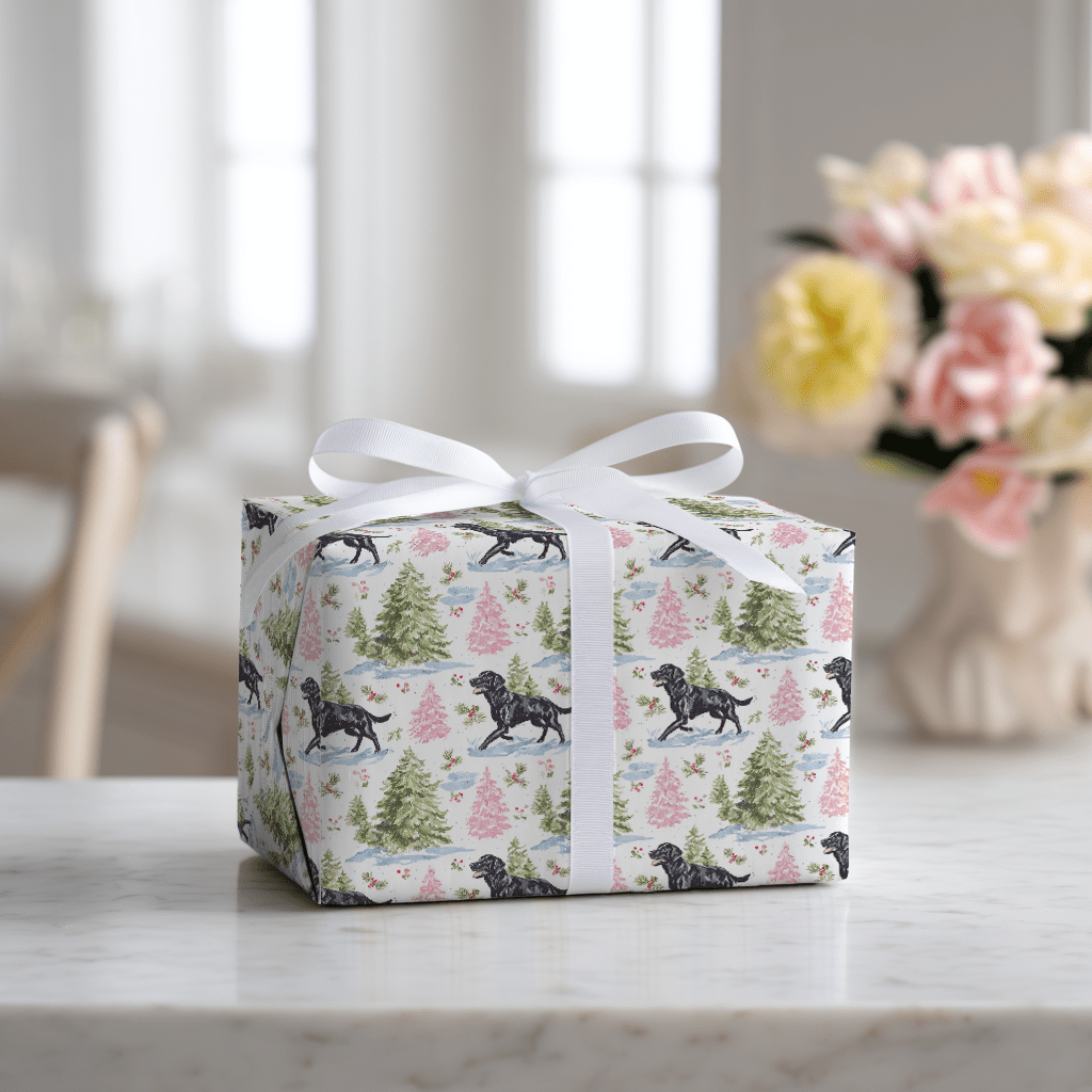 Snowy Snouts - Wrapping Paper - Lemon Park