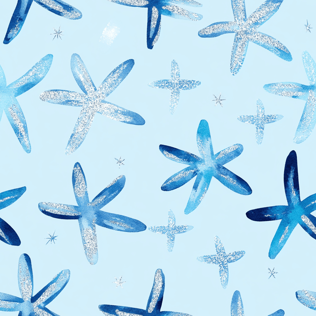 Snowy Sparkle Wallpaper - Lemon Park