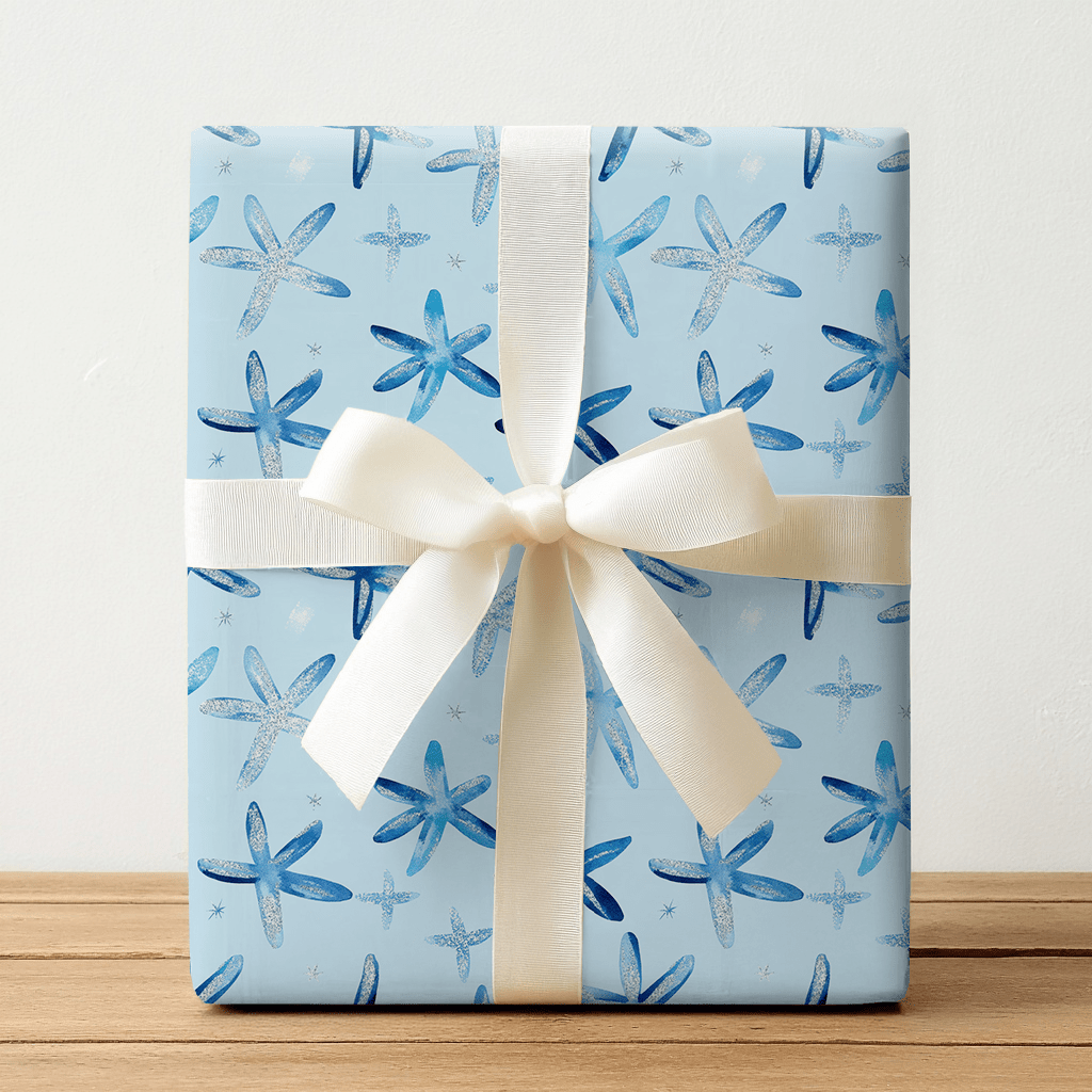 Snowy Sparkle - Wrapping Paper - Lemon Park