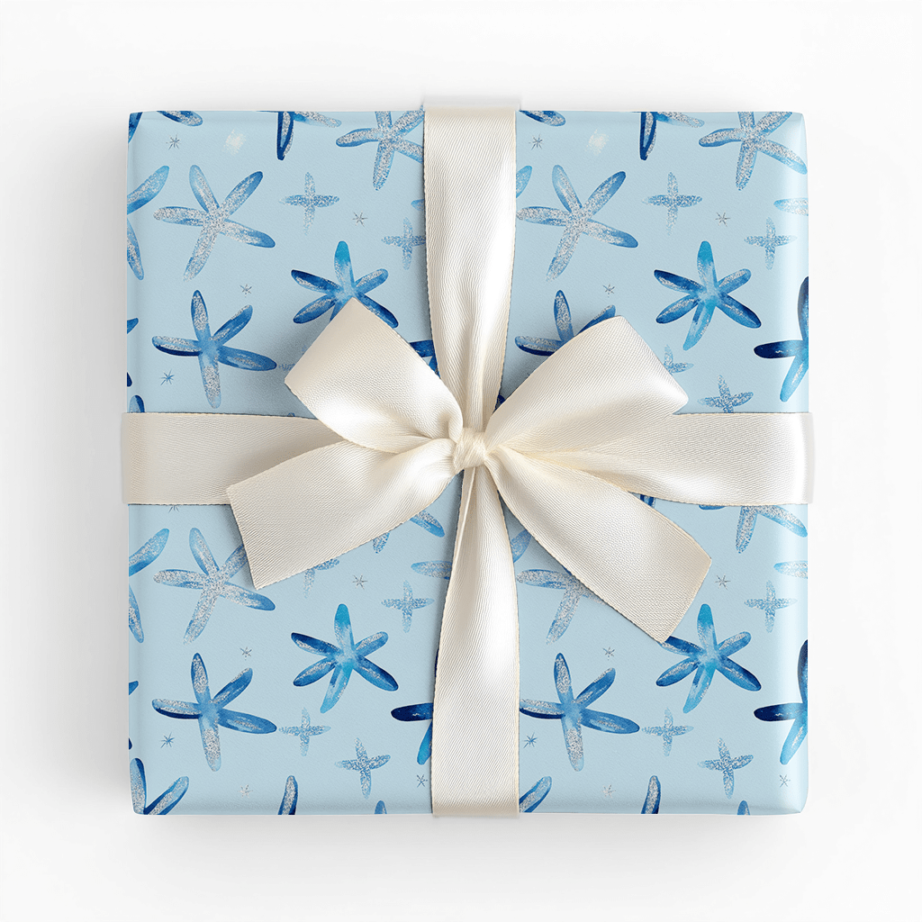 Snowy Sparkle - Wrapping Paper - Lemon Park