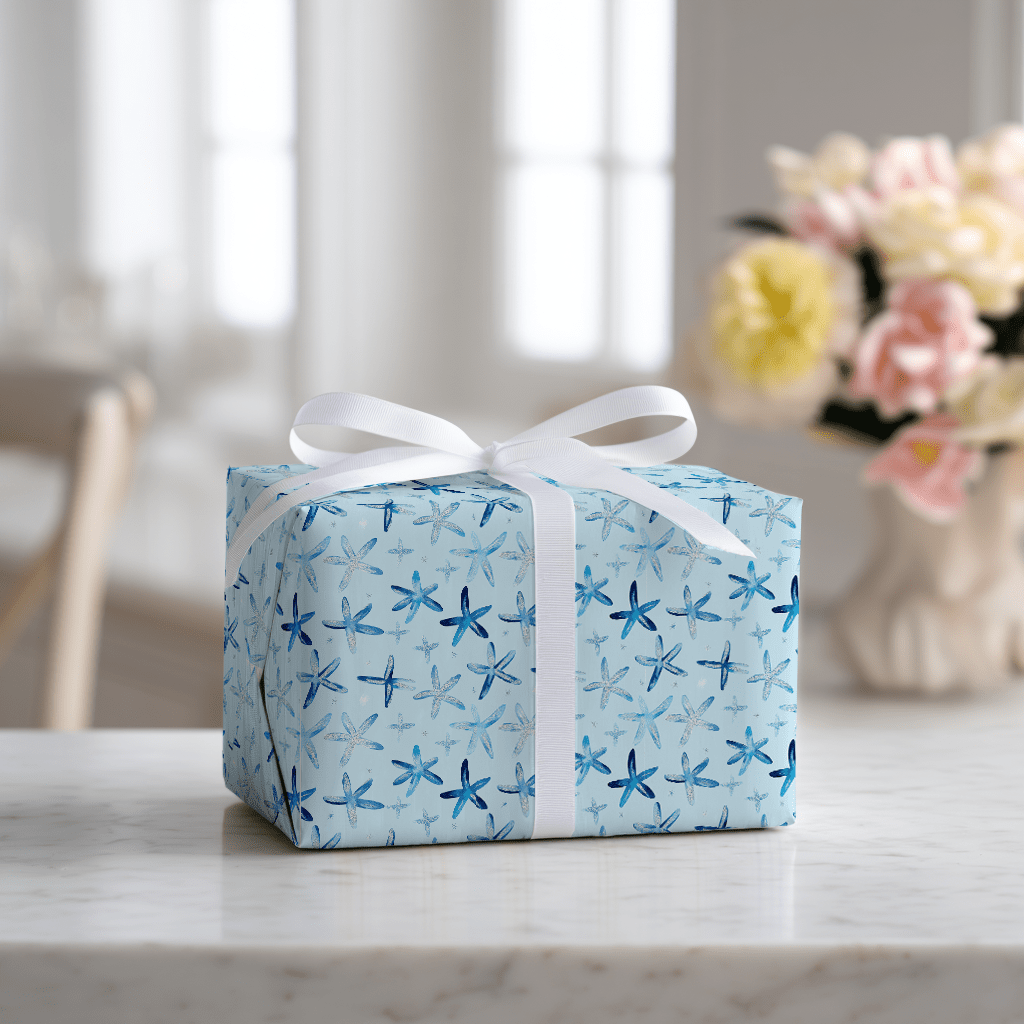 Snowy Sparkle - Wrapping Paper - Lemon Park