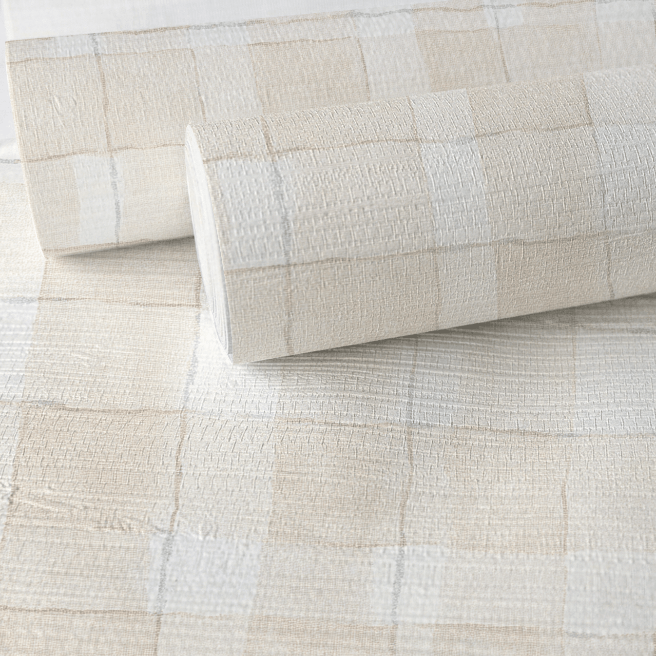 Sofie Faux Grasscloth Wallpaper - Lemon Park