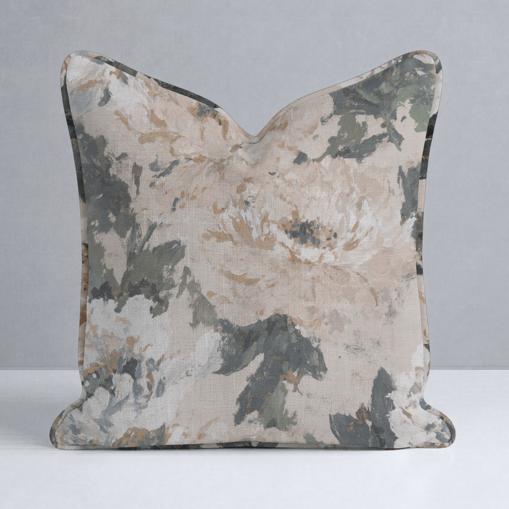 Soft Peony Throw Pillow - Lemon Park