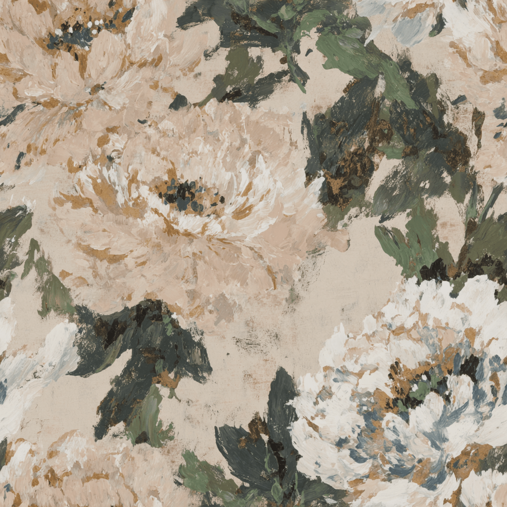 Soft Peony Wallpaper - Lemon Park