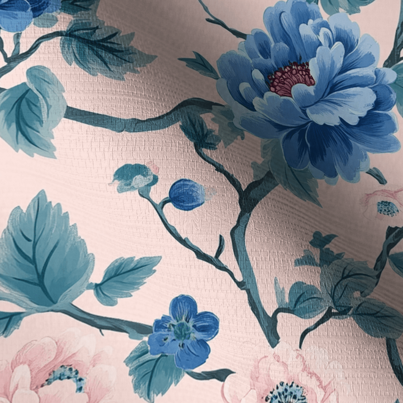 Softly Spoken Faux Grasscloth Wallpaper - Lemon Park