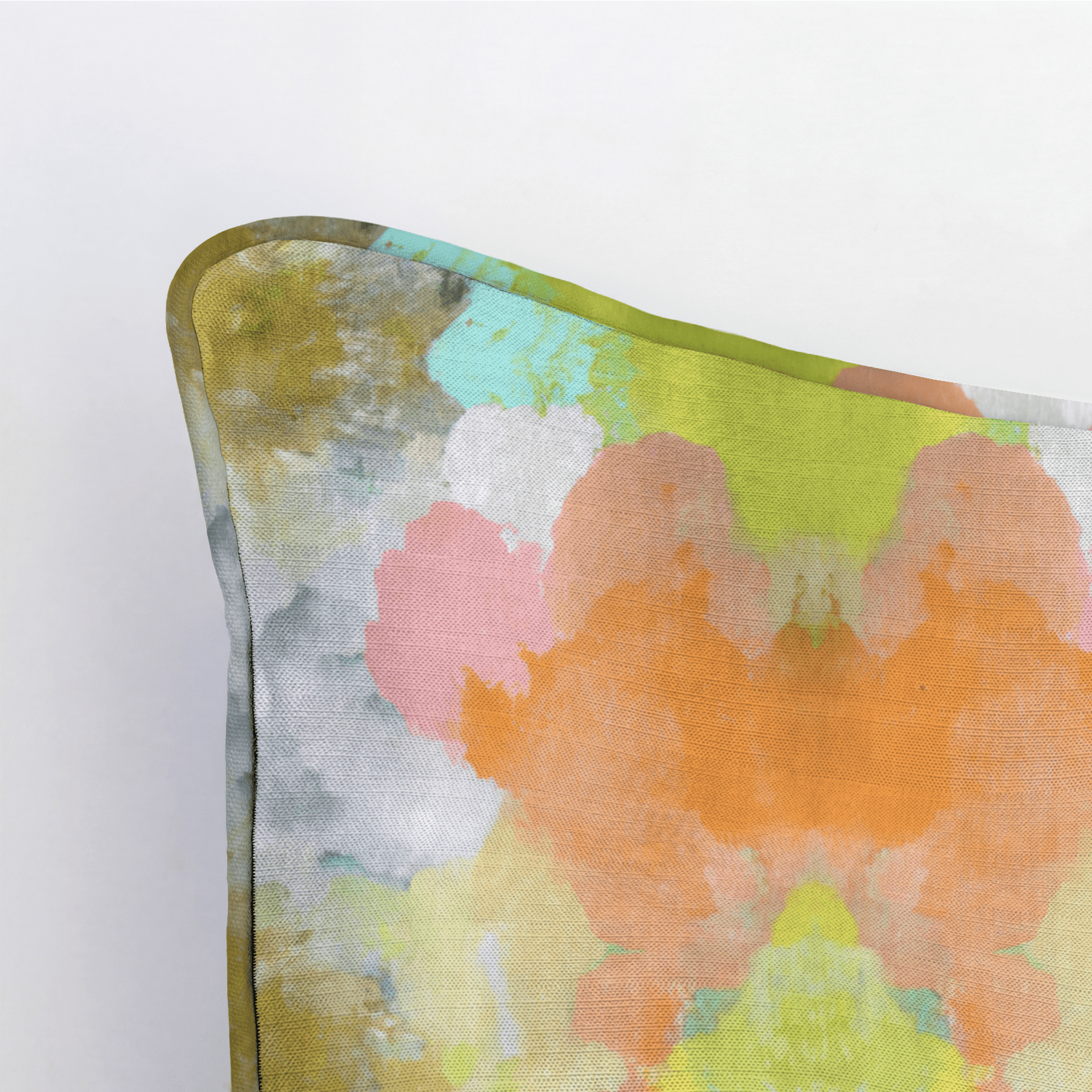 Solstice Bloom Throw Pillow - Lemon Park