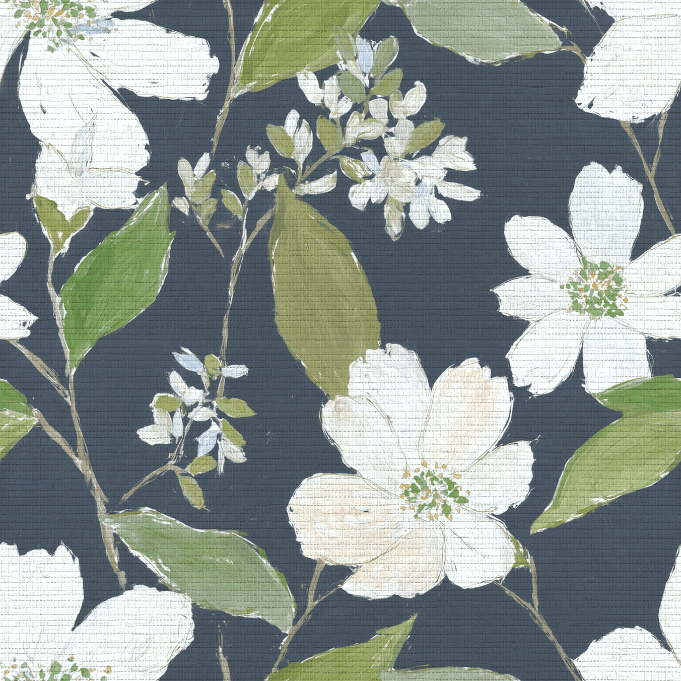 Sorrel Faux Grasscloth Wallpaper - Lemon Park