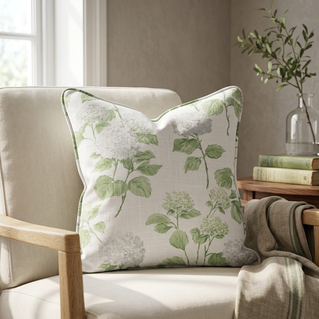 Southern Garden Throw Pillow - Lemon Park