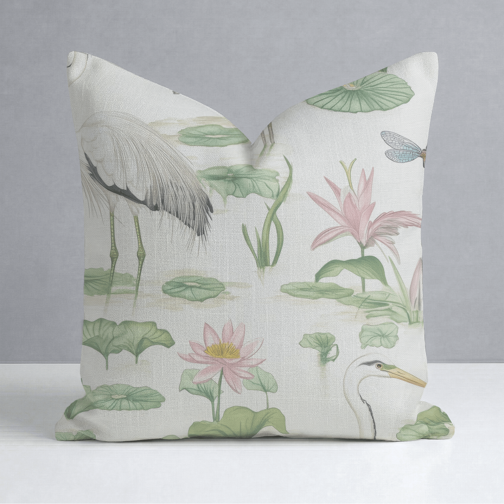 Southern Marsh Throw Pillow - Lemon Park