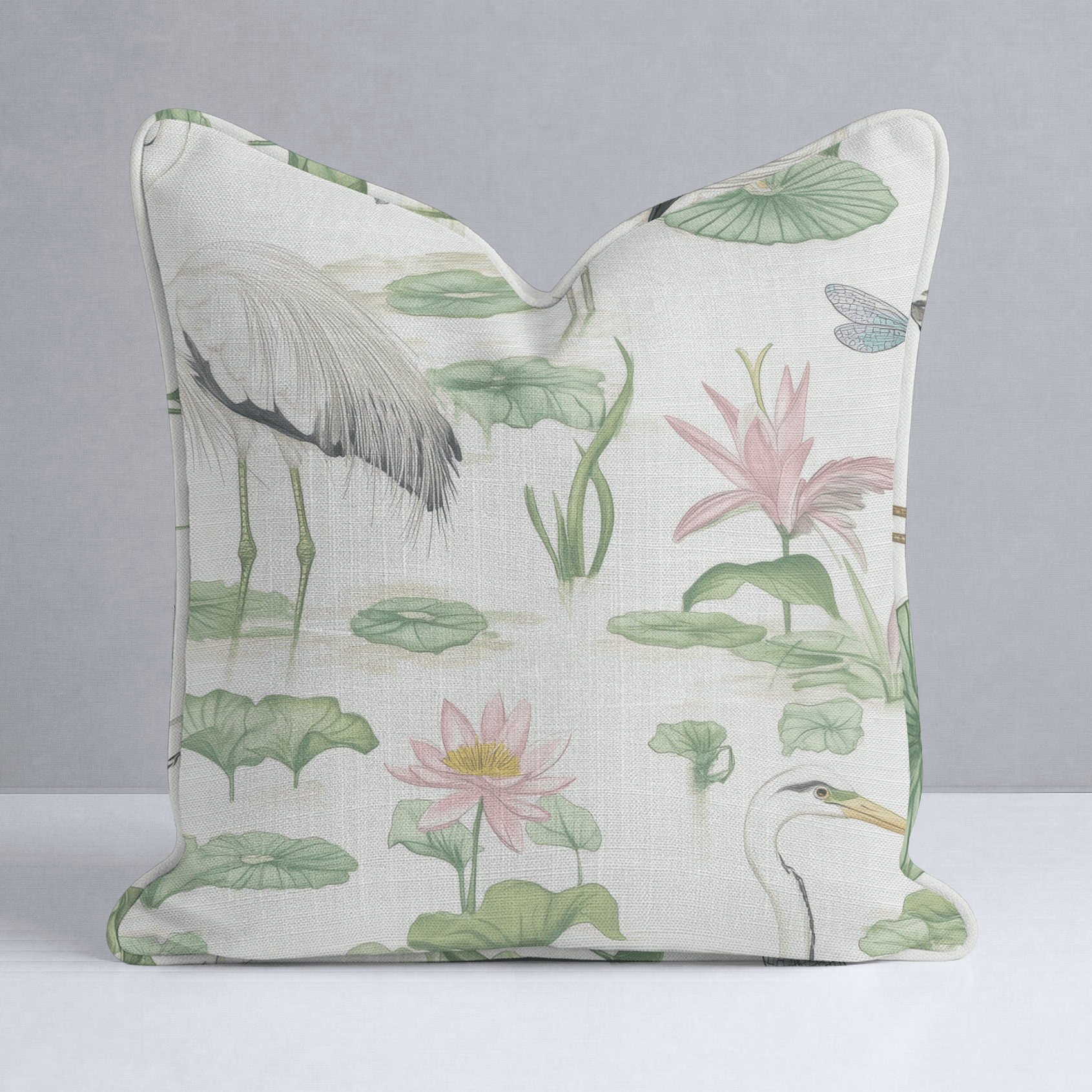 Southern Marsh Throw Pillow - Lemon Park