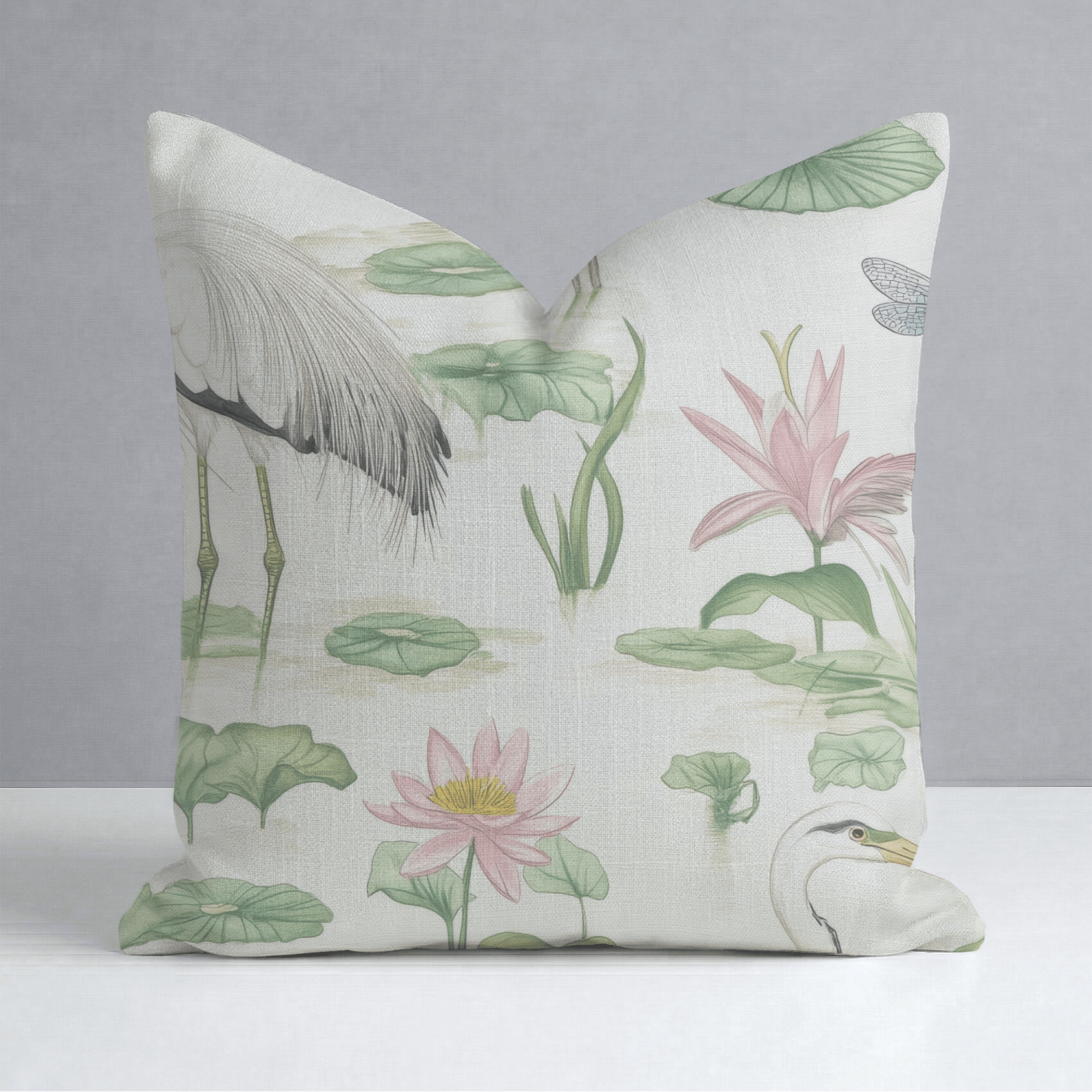 Southern Marsh Throw Pillow - Lemon Park