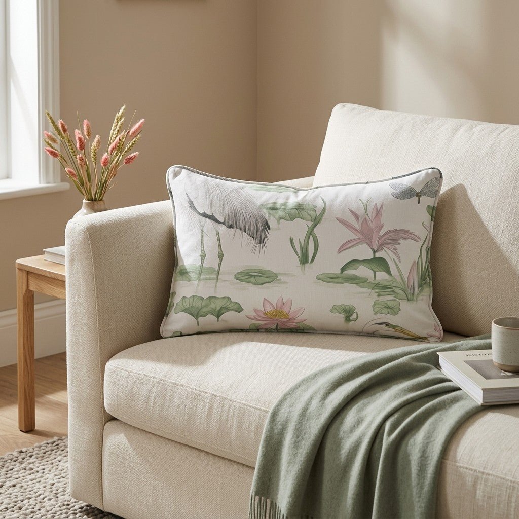 Southern Marsh Throw Pillow - Lemon Park