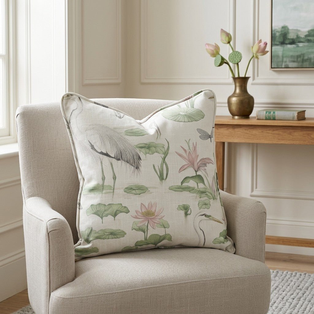 Southern Marsh Throw Pillow - Lemon Park
