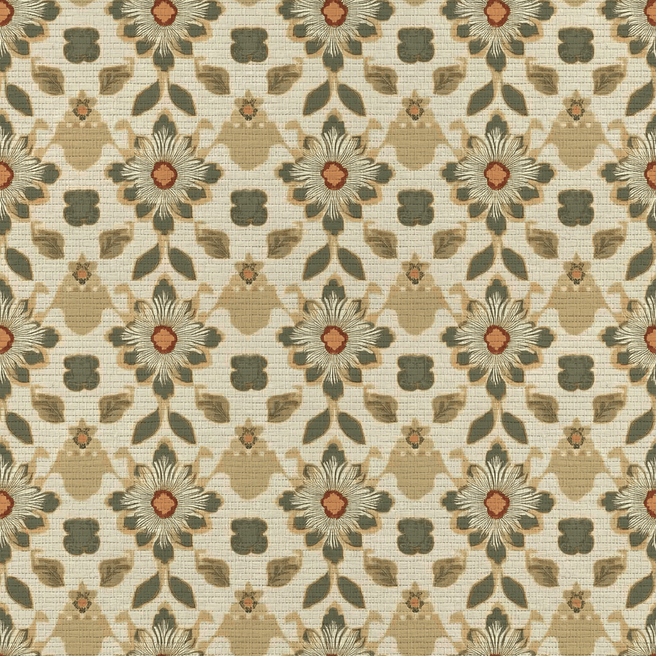 Spice Market Faux Grasscloth Wallpaper - Lemon Park