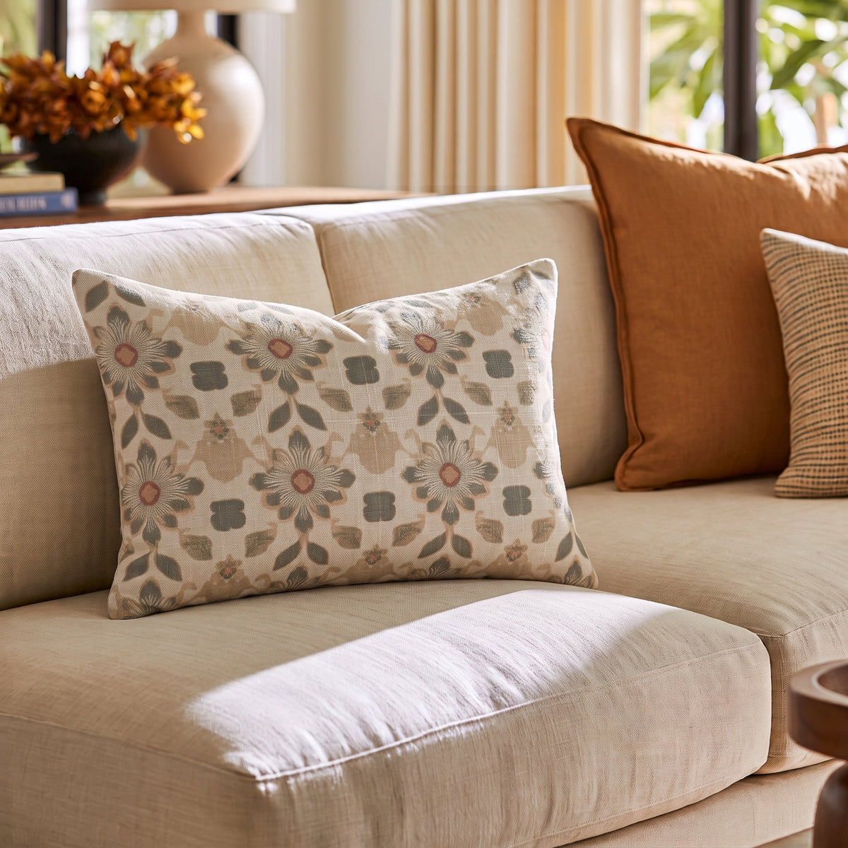 Spice Market Throw Pillow - Lemon Park