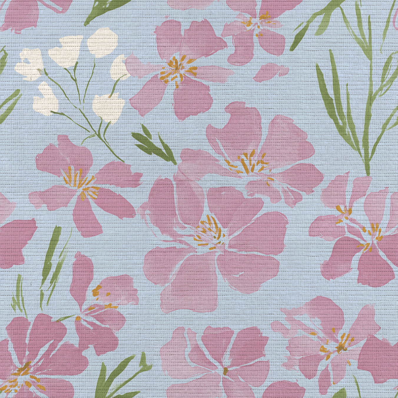 Spirea Faux Grasscloth Wallpaper - Lemon Park