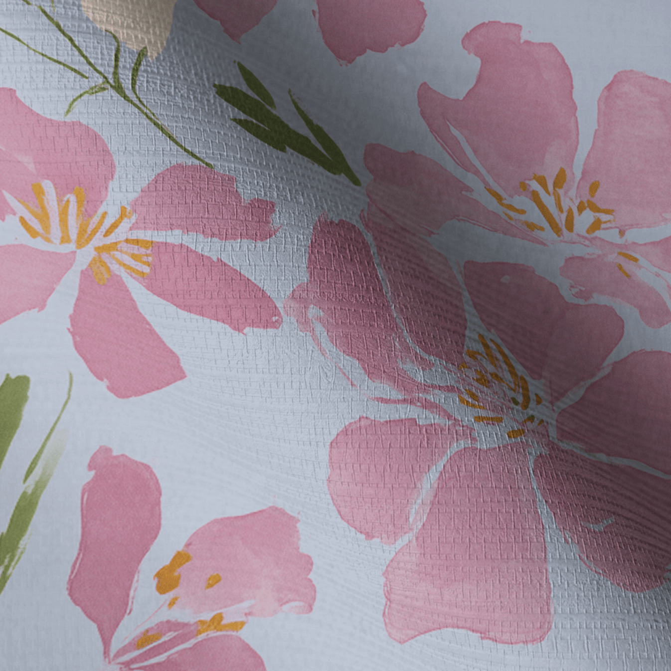 Spirea Faux Grasscloth Wallpaper - Lemon Park