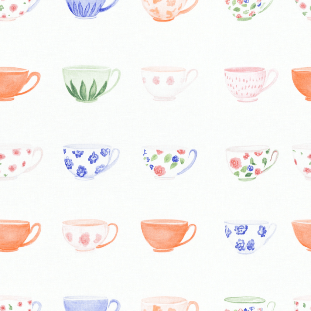 Spot of Tea Wallpaper - Lemon Park