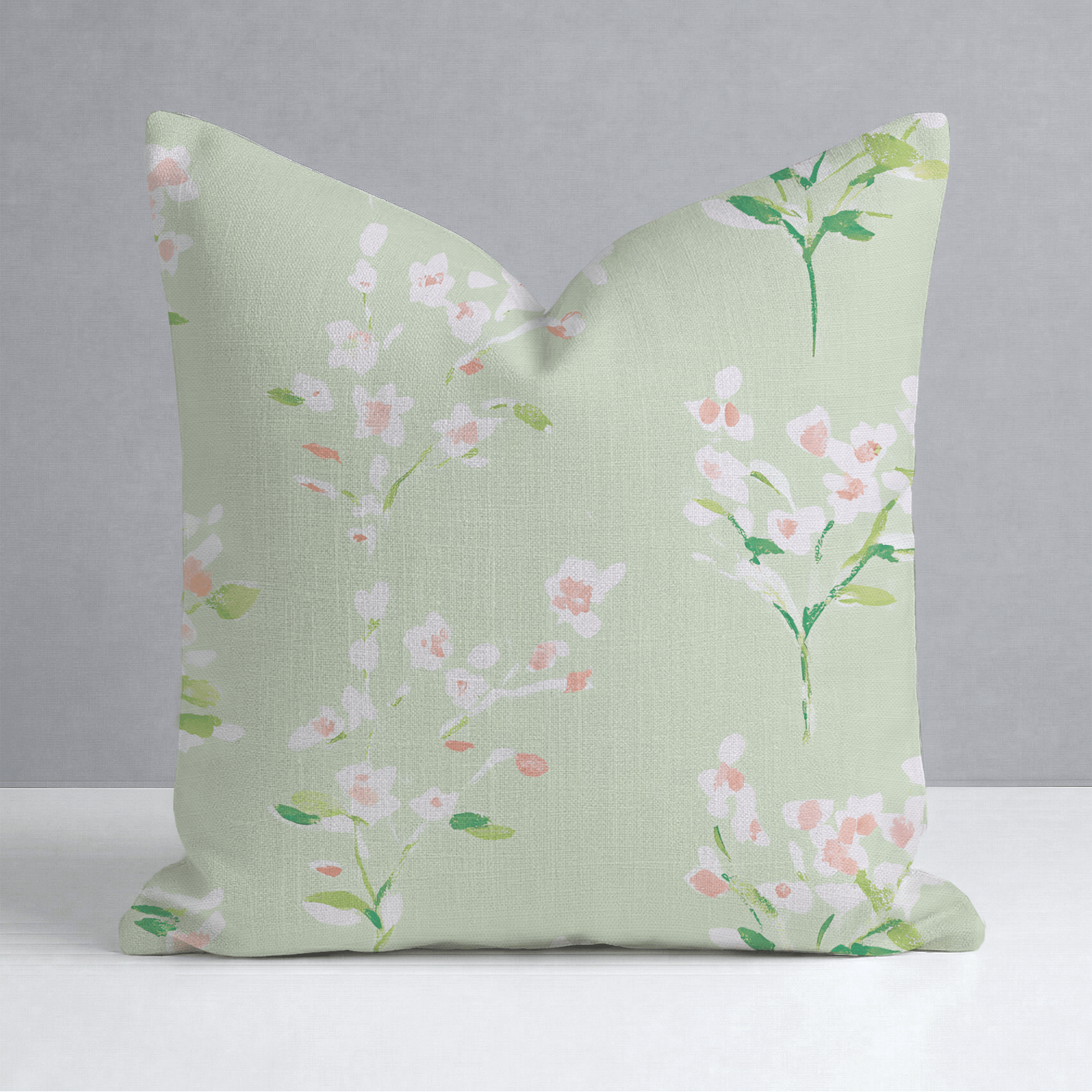 Spring Blossom Throw Pillow - Lemon Park