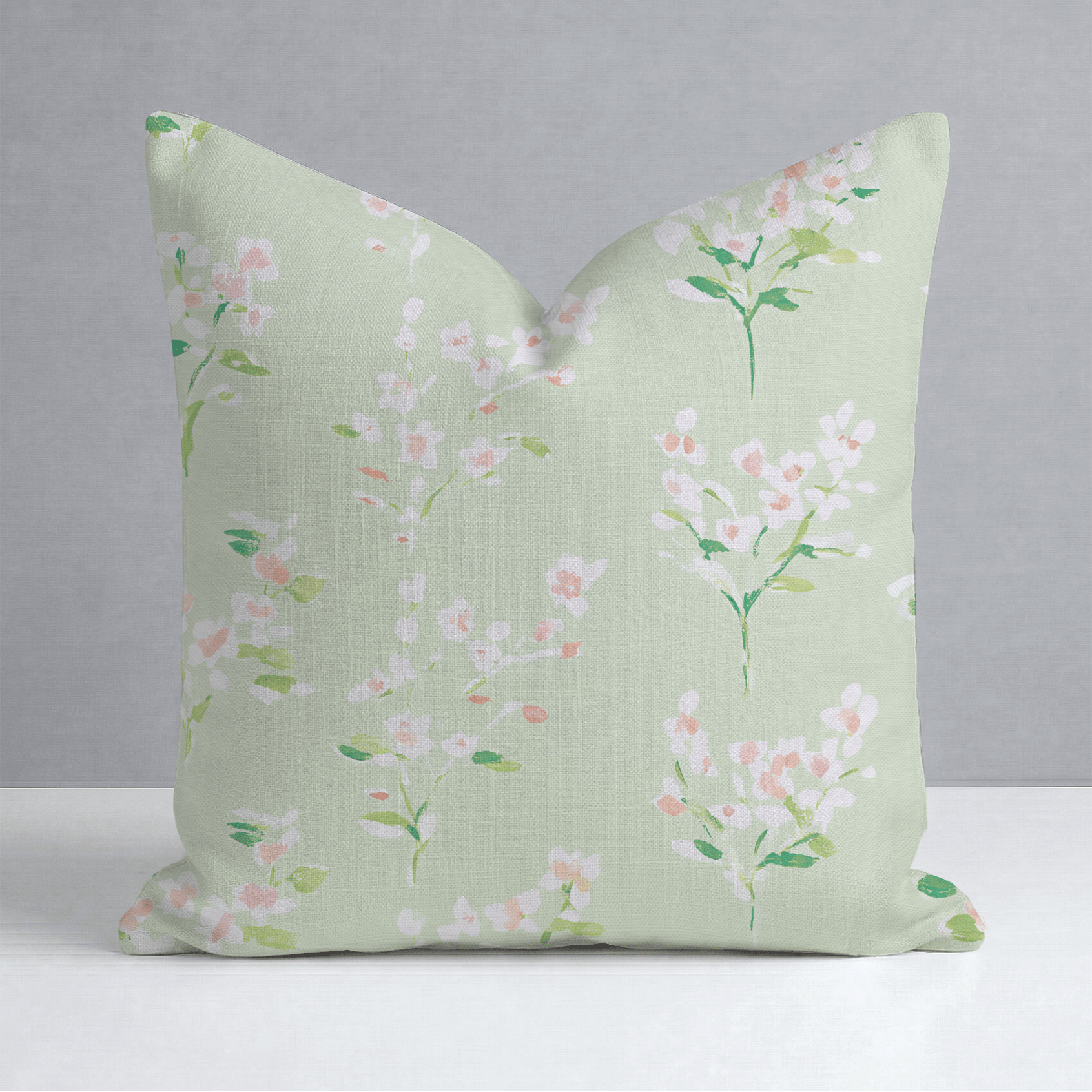 Spring Blossom Throw Pillow - Lemon Park
