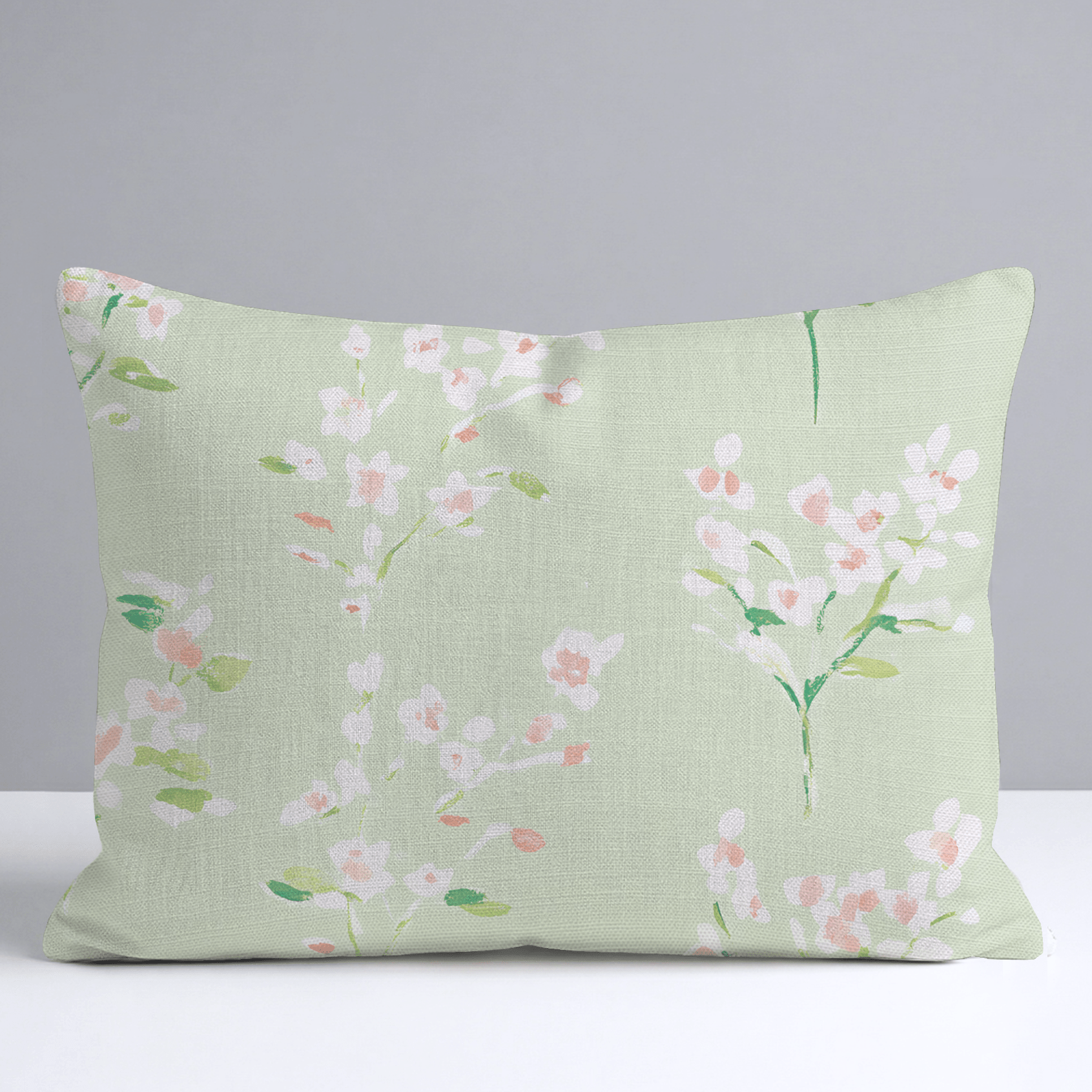 Spring Blossom Throw Pillow - Lemon Park