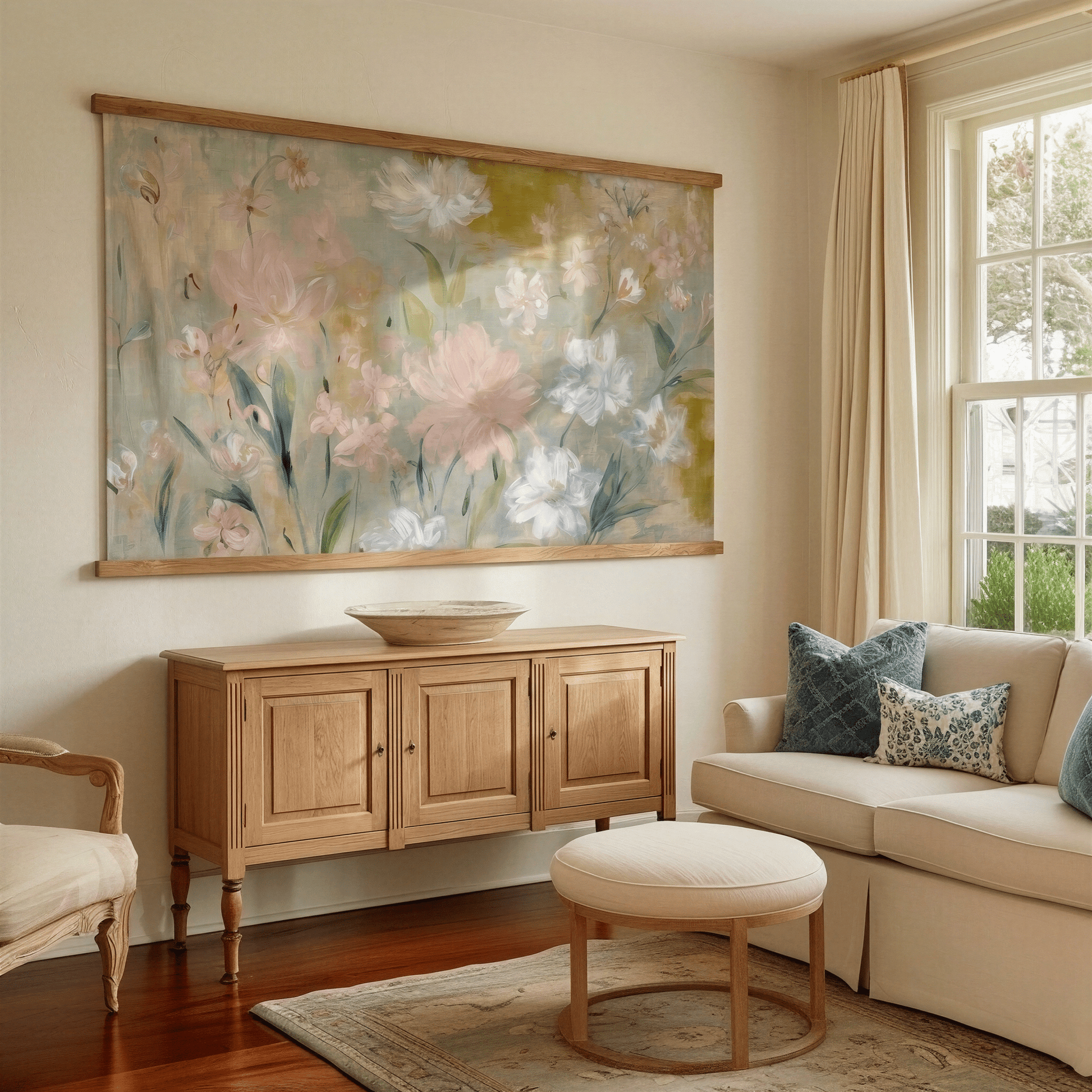 Spring Petals - Tapestry - Lemon Park